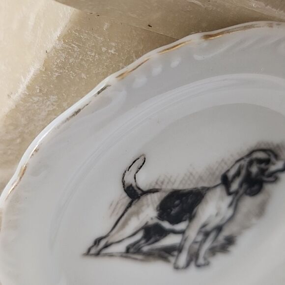Vintage Mini Plate Beagle - Picture 3 of 5